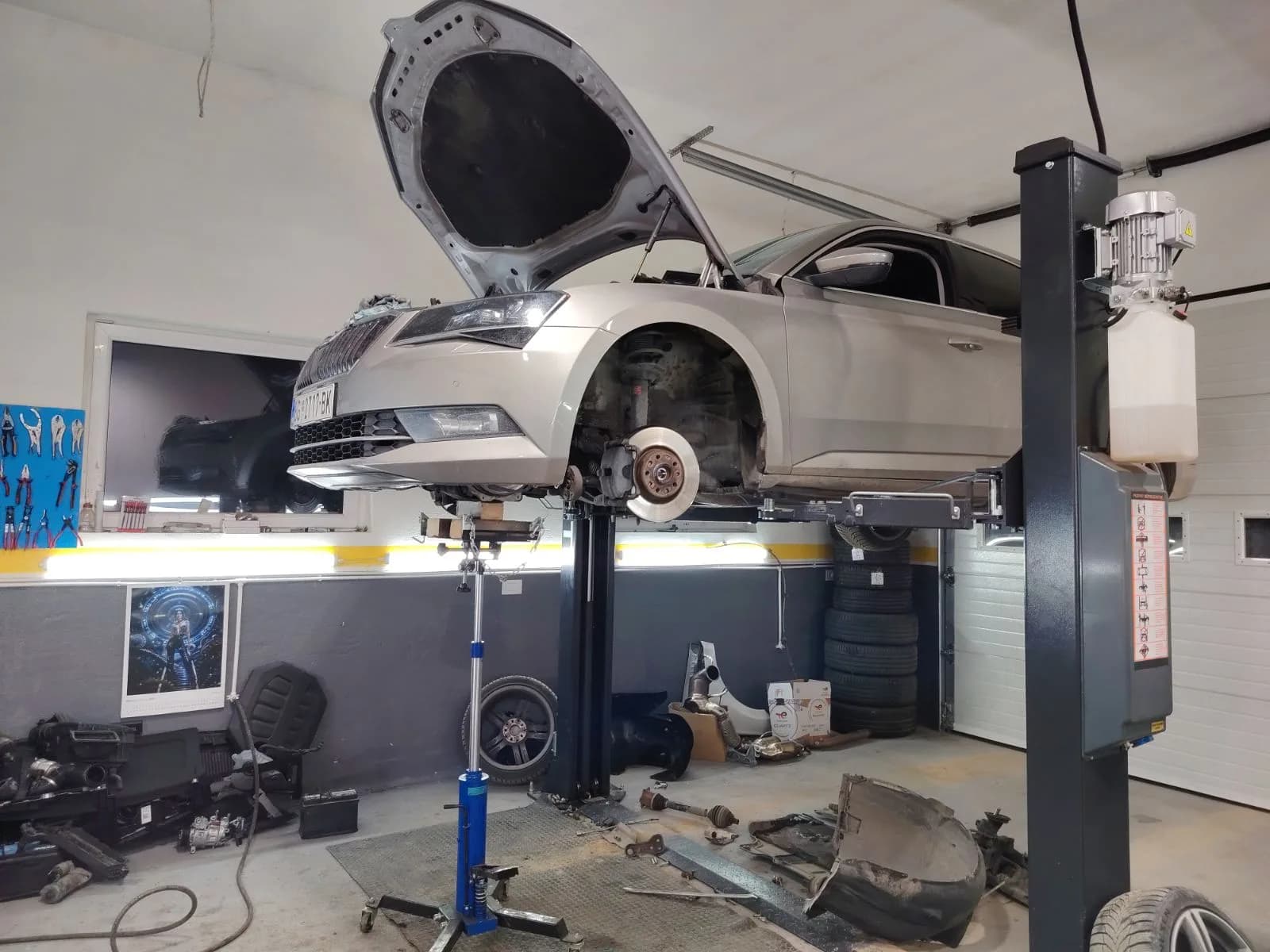 Novi kočioni diskovi posle zamene